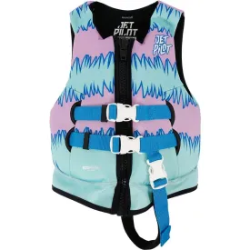 2025 JETPILOT CAUSE GIRLS YOUTH ECO VEST - PURPLE