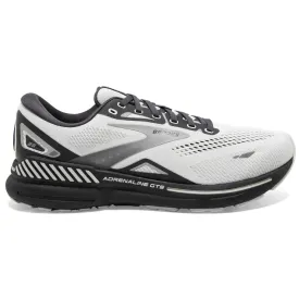 Brooks Men's 110391 065 Adrenaline GTS 23  Oyster Ebony Alloy Cushion Support Running Shoes