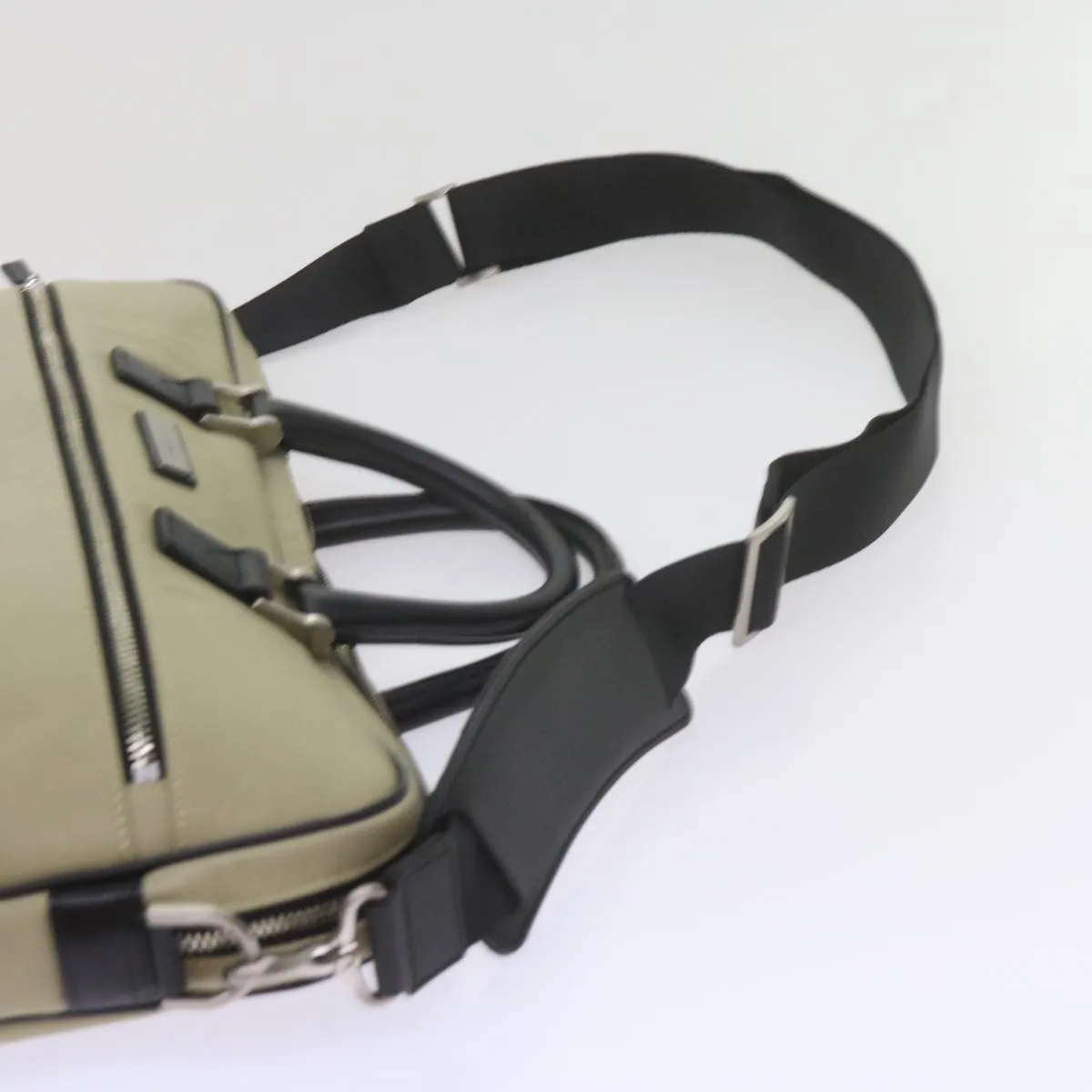 BURBERRY Hand Bag Nylon 2way Beige  ti1373