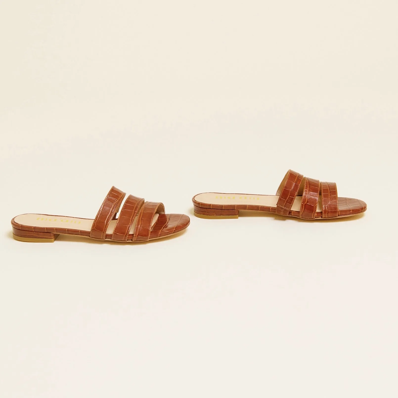 CJ Sandals - Cognac