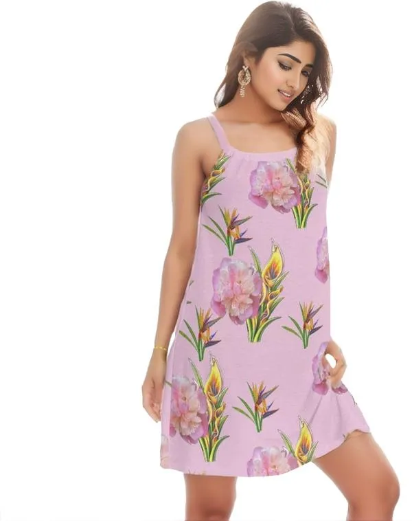 Delightful Womens Sleeveless Cami Dress