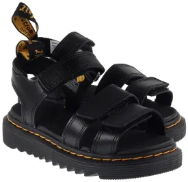 Dr Martens Shoes Kids Klaire Black Lamper