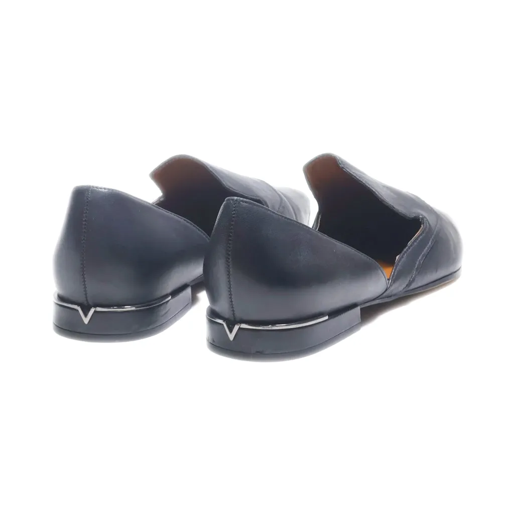 Franco Sarto Flat Shoes Leather Black Colour For Women