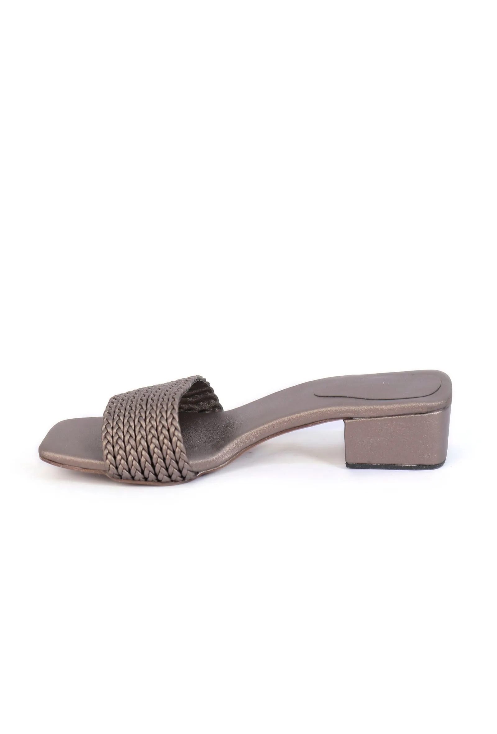 Ivon Grey Cruelty Free Leather Heels