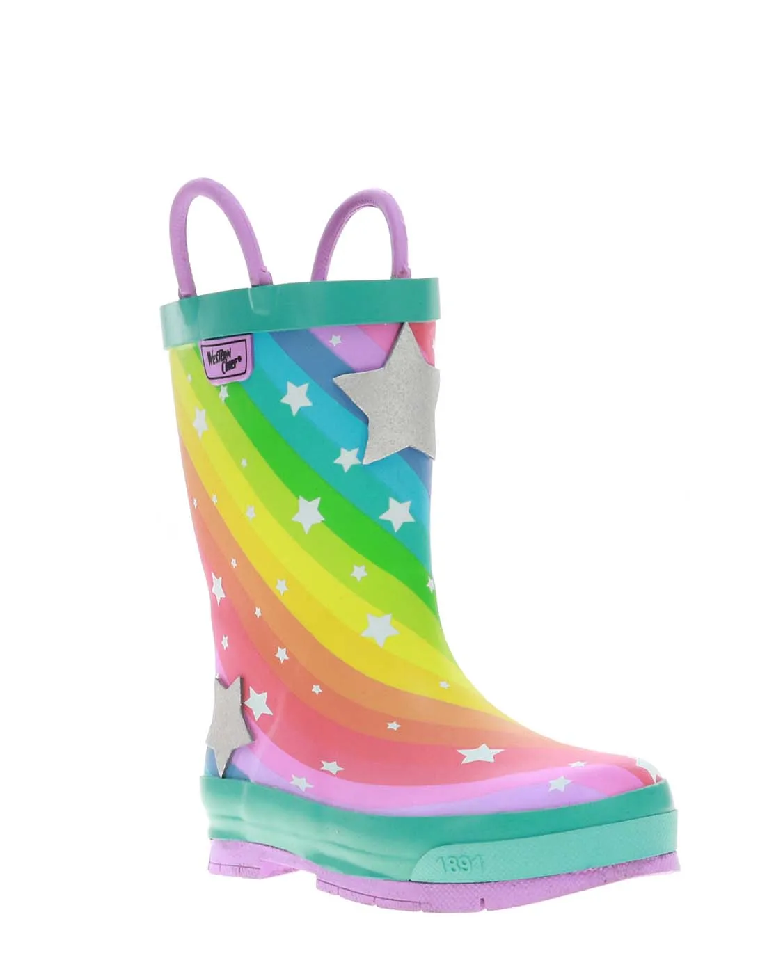 Kids Superstar Rain Boot - Teal