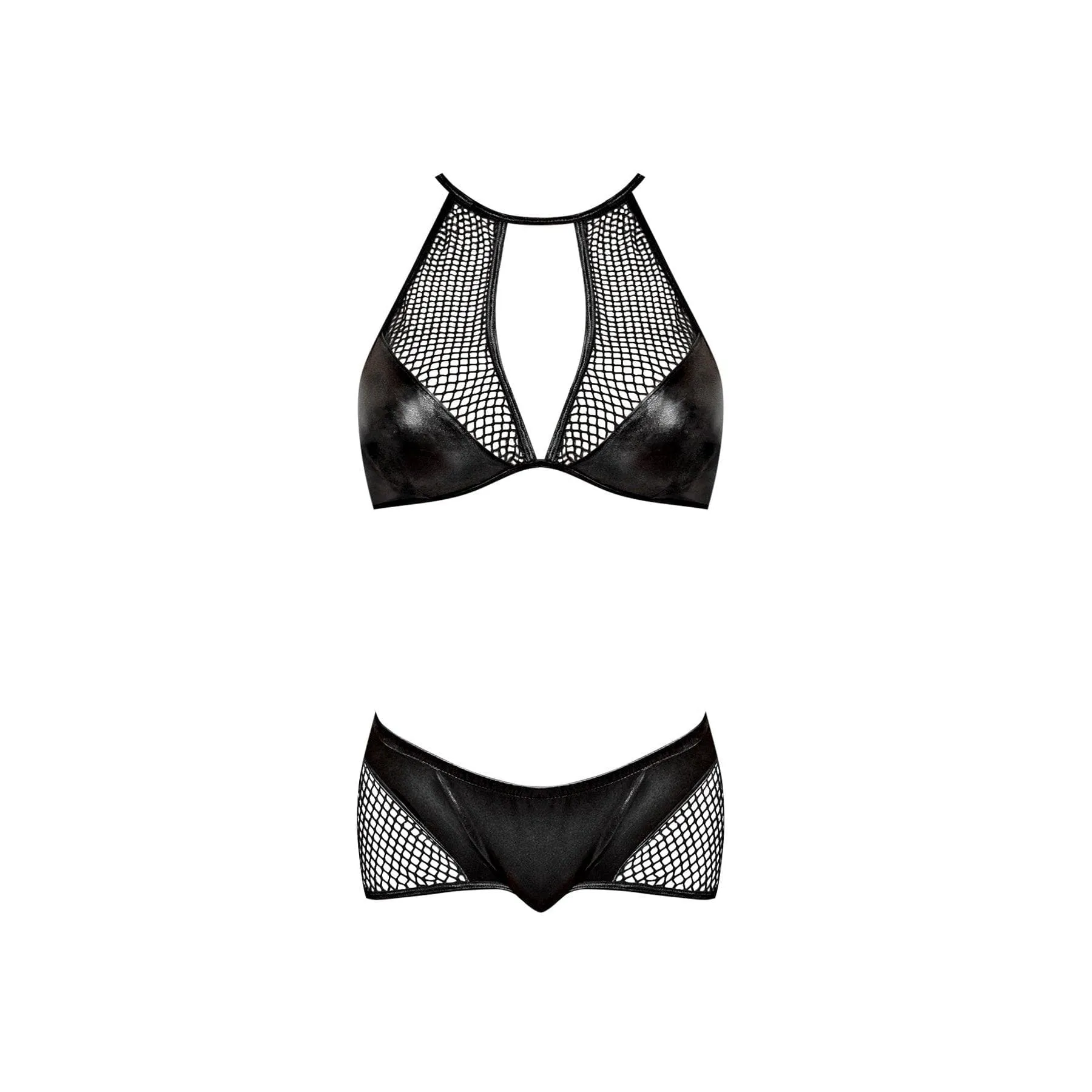 Magic Silk Black Magic Bralette & Boy Short Black