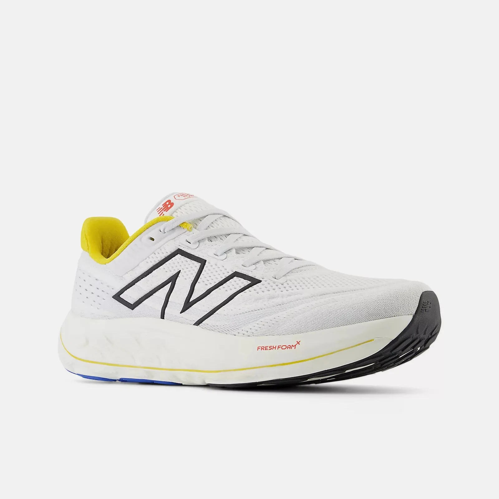 Men's New Balance Fresh Foam X Vongo v6 Running Shoe in White Lemon