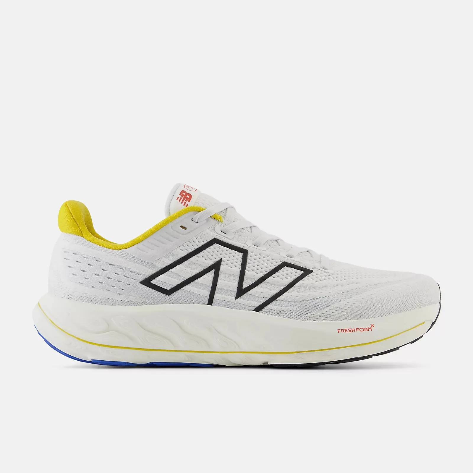 Men's New Balance Fresh Foam X Vongo v6 Running Shoe in White Lemon