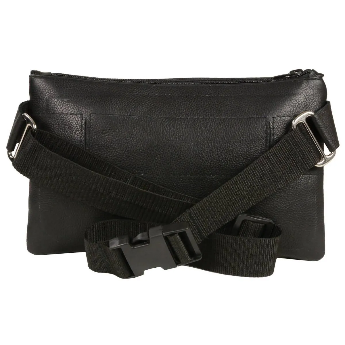 Milwaukee Leather MP8825 Women's Black Leather Belt Bag