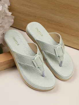 Mint PU Slip-On Flats (TC-ST-015-MNT)