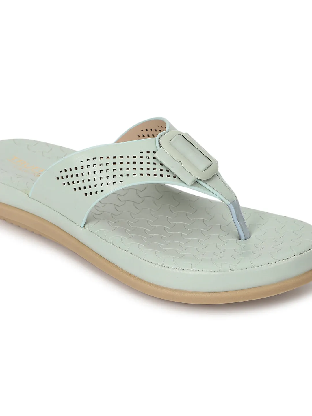 Mint PU Slip-On Flats (TC-ST-015-MNT)