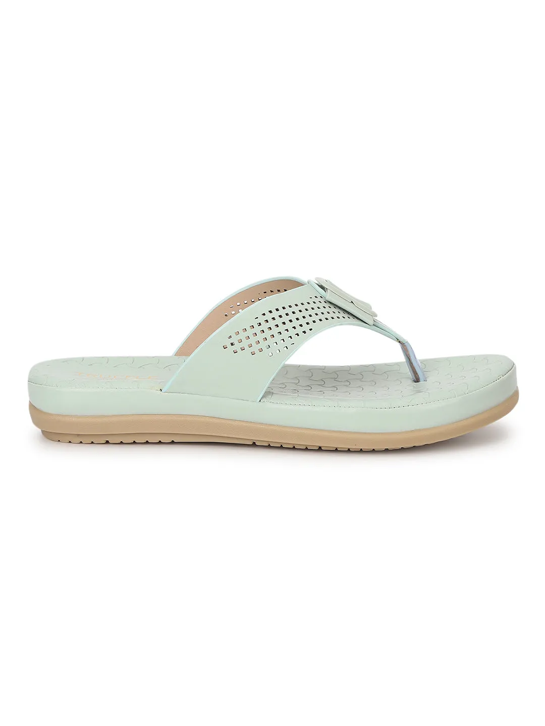 Mint PU Slip-On Flats (TC-ST-015-MNT)