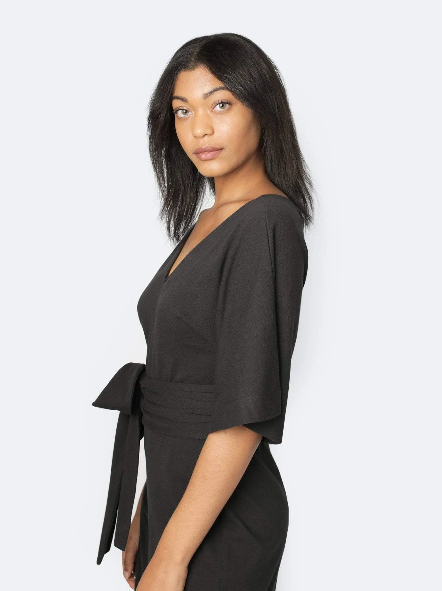 Rosario Flutter Sleeve Jumpsuit