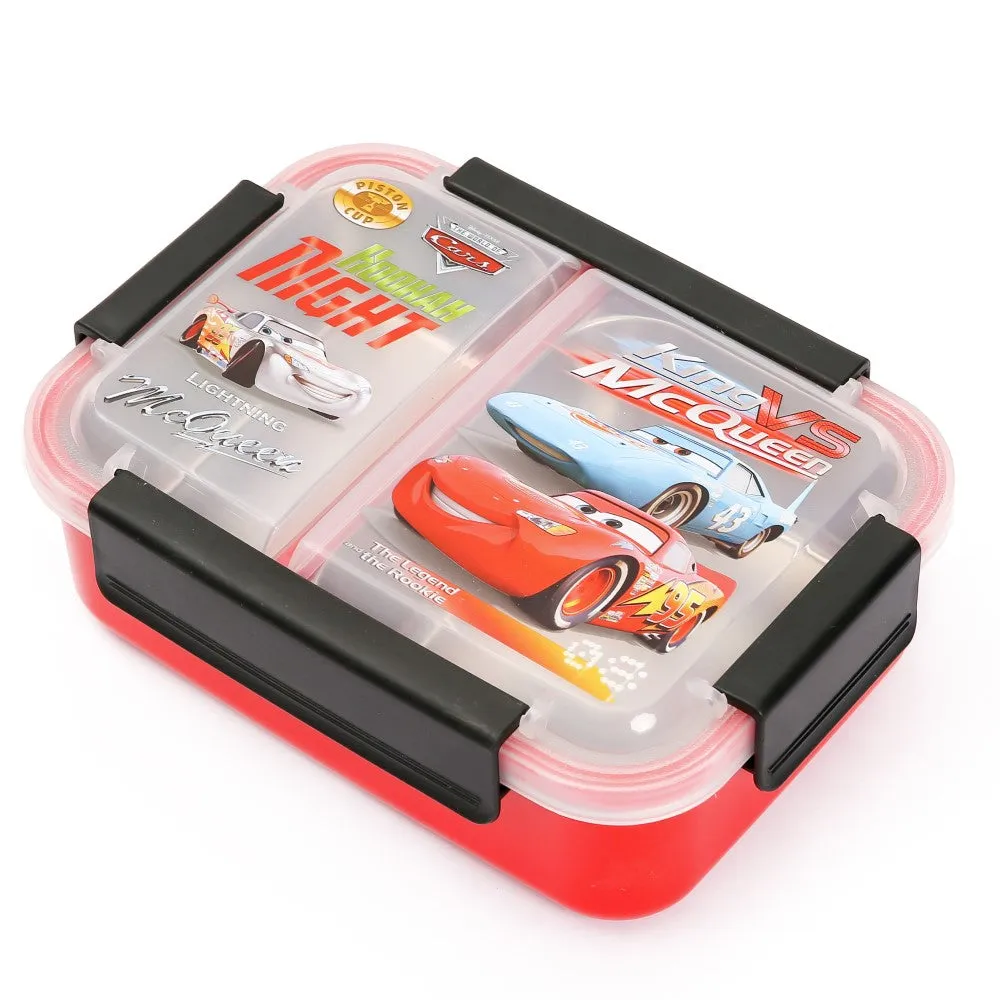 Steel Bento Lunch Box for Boys - Red