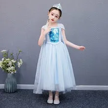 Swimsuit Children's  Girl Baby Sleeveless One-Piece Princess Dress Cute Bathing Suit Swimwear