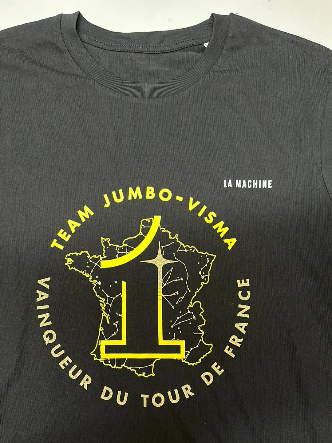 Team Jumbo Visma La Machine T-shirt Tour de France Win Vingegaard 2023