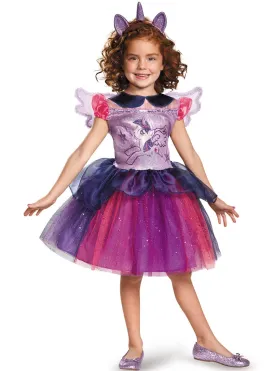 Twilight Sparkle Deluxe Girls My Little Pony Tutu Costume