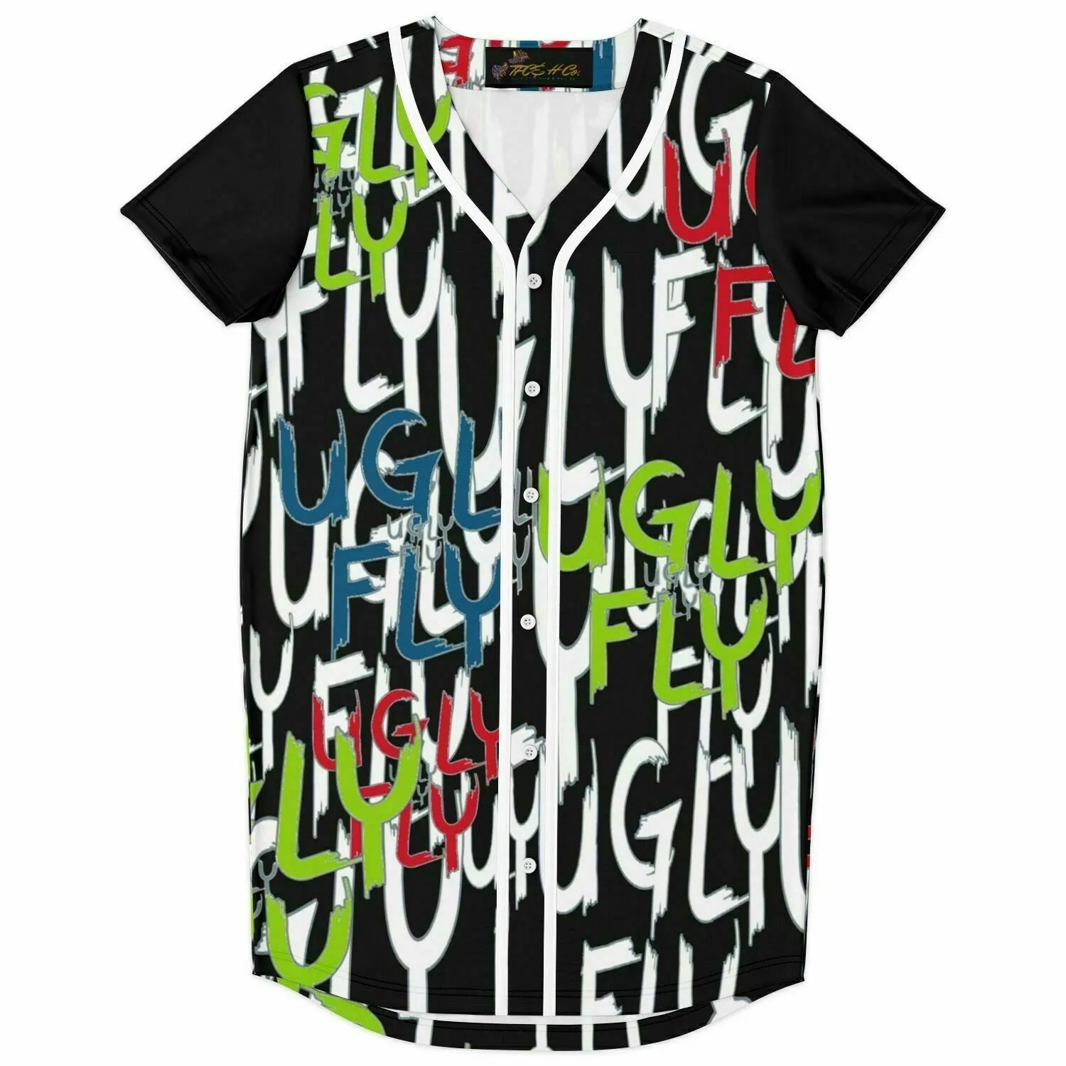 Ugly Fly Baseball Jersey Dress